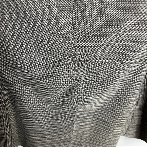 CABi Barrister Tweed Ruched 3/4 Sleeve Womens Blazer Style 923  Brown Size 8 - Picture 7 of 12